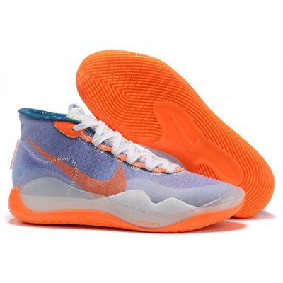 Nike Erkek Kd 12 Mor / Turuncu Basketbol Ayakkabısı Türkiye - JHR6J8I7